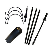 5 Piece Feeder Pole Set with Twist, Trio Hook and Baffle
