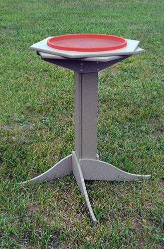 Poly Heated Bird Bath