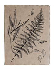 Portfolio Notebook - Faux Leather - Fern