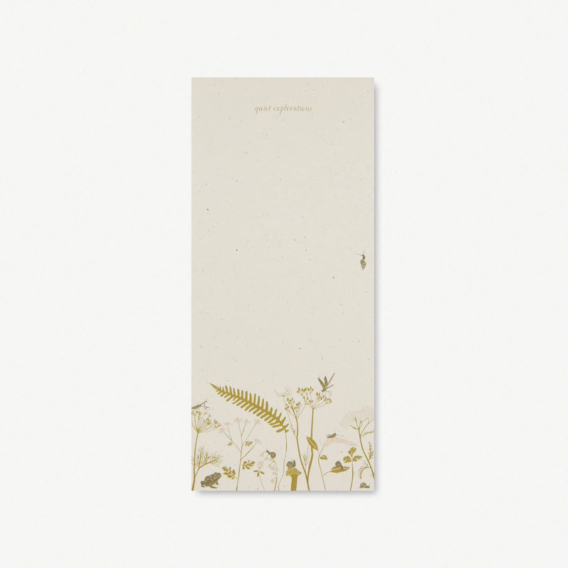 Quiet Explorations Notepad