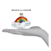 Rainbow Ornament - size comparison
