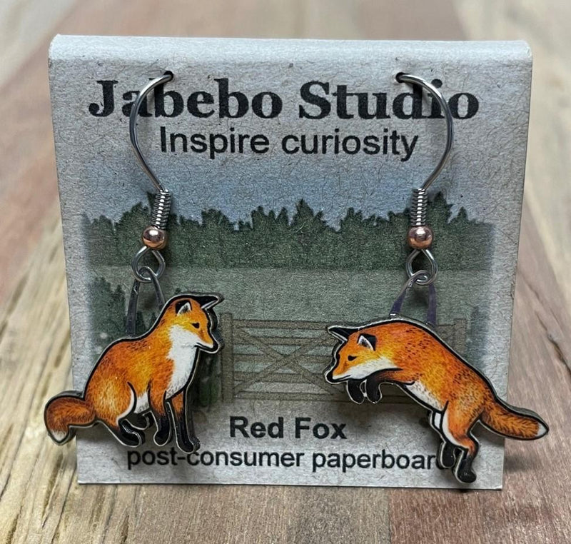 Red Fox Earrings
