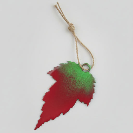 Red Maple #3 Leaf Ornament