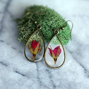 Miniature Rose Earrings 3