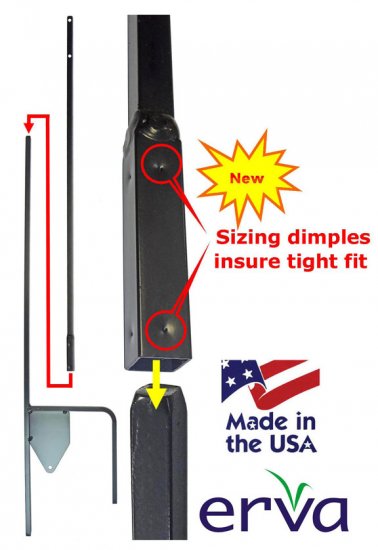 Bluebird House Pole diagram