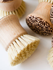 Beech Wood Scrub Brush / Vegetable Brush