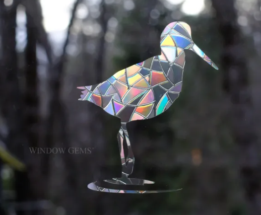 Shore Birds Window Cling Variety 4