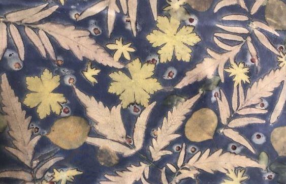 Silk Crepe Infinity Scarf dyed in Logwood