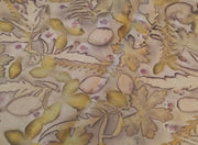 Silk Twill Scarf - Weld Dye - Sumac, Grevillea, Scented Geranium, Smoke Bush, Baptista