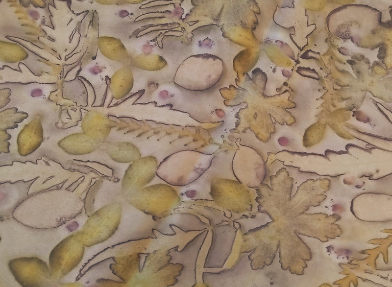 Silk Twill Scarf - Weld Dye - Sumac, Grevillea, Scented Geranium, Smoke Bush, Baptista