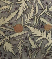 Silk/Wool Blend Scarf dyed in Logwood