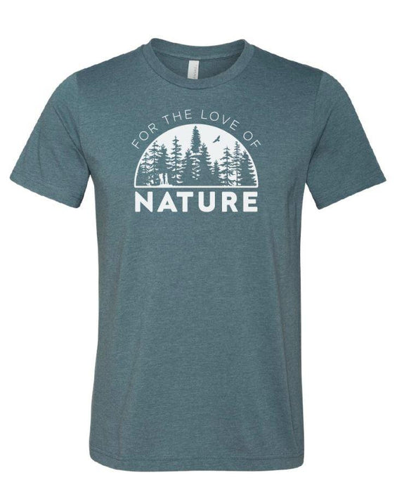 For the Love of Nature T-Shirt - slate 