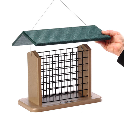 Seed and Suet Block Feeder 