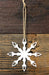 Snowflake #1 metal Ornament