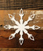 Snowflake #1 metal Wall Art