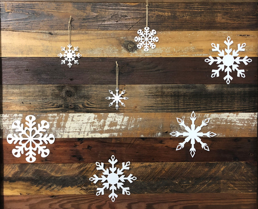 Snowflake metal Wall Art