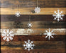 Snowflake metal Wall Art
