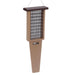 Brown roof Double Suet Cake Feeder