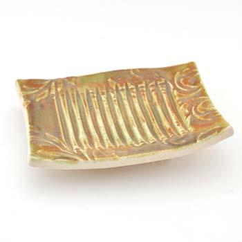 Ceramic Soap Dish - Autumn Leaves - Thumbnail 2