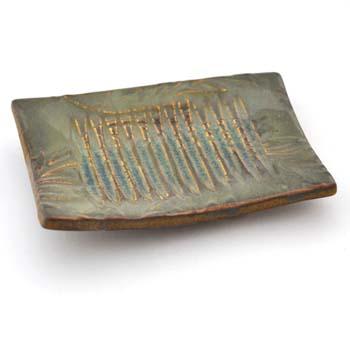 Ceramic Moss Soap Dish