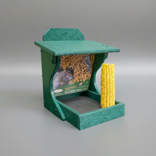 Amish made Squirrel and Bird feeder