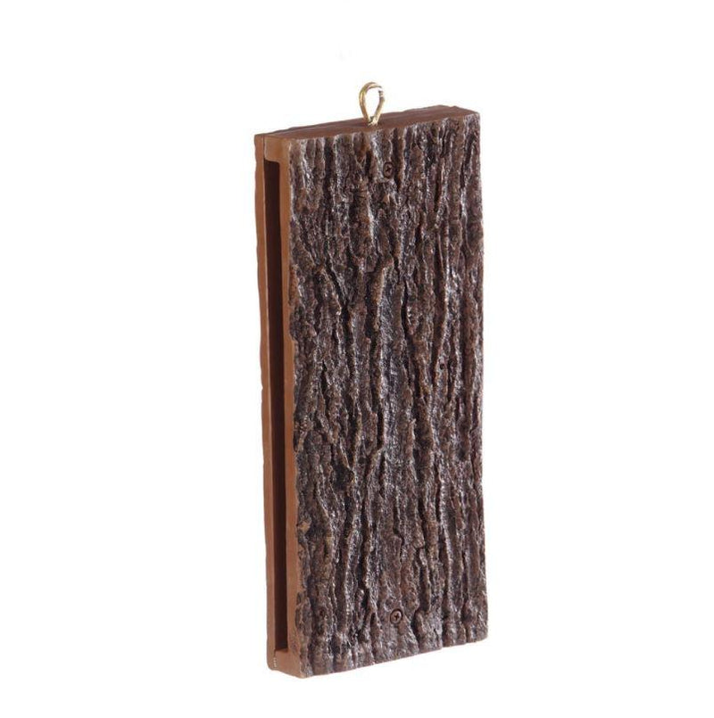 Woodpecker suet sandwich feeder