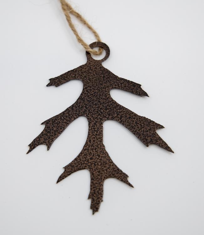Black Oak Leaf Ornament