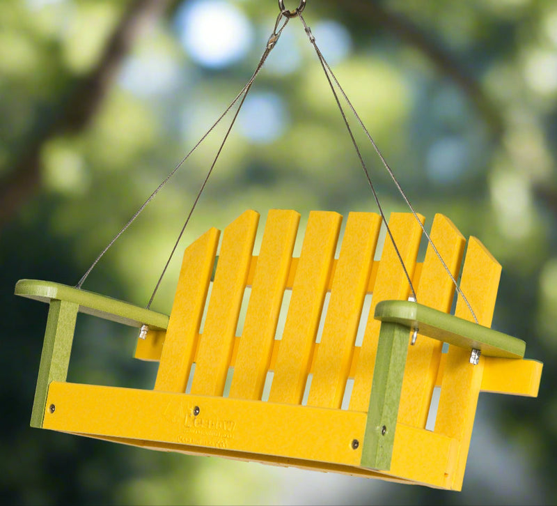 Green meadow swing feeder