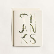 Fronds Thanks You Card 4