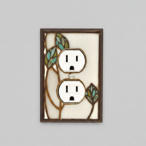 Three Leaves Outlet Plate Covers