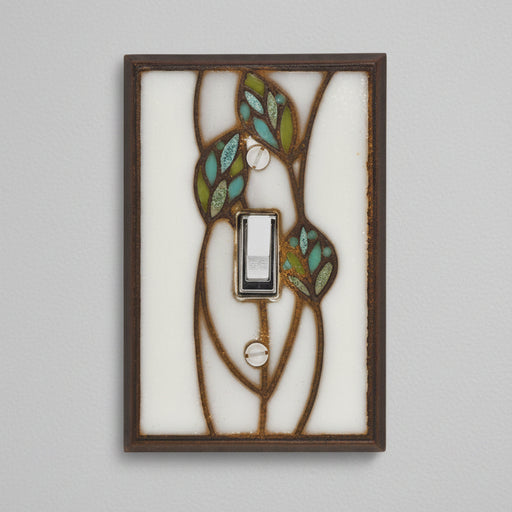 Three Leaves Light Switch Plate Covers