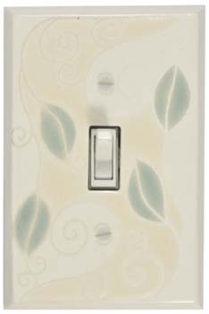 Trailing Vine Single Light Switch Plate
