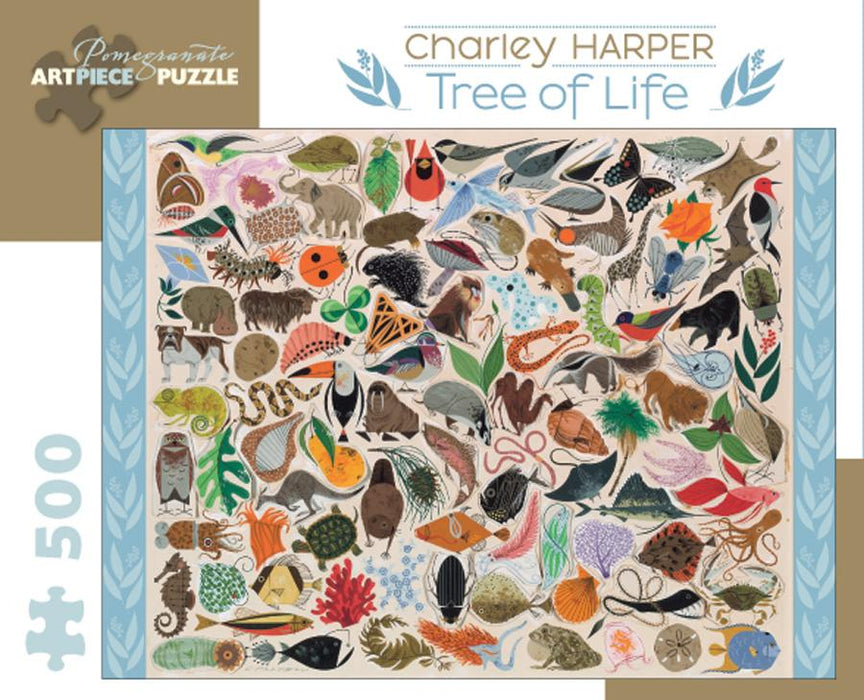 CHARLEY HARPER: TREE OF LIFE 500-PIECE JIGSAW PUZZLE