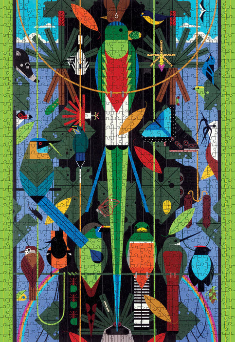 Charley Harper: Monteverde 1000-Piece Jigsaw Puzzle