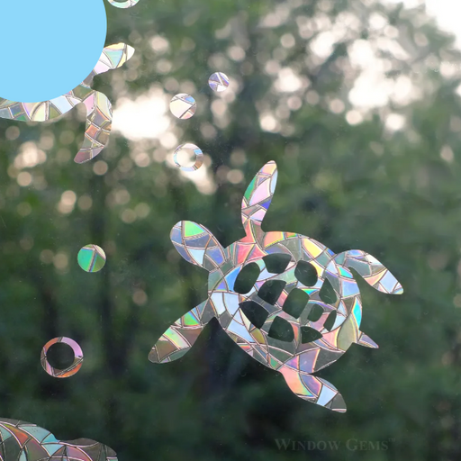 sea turtle window gems