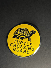 Turtle Crossing Guard Sticker