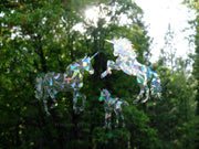 full set of Unicorn Window Clings