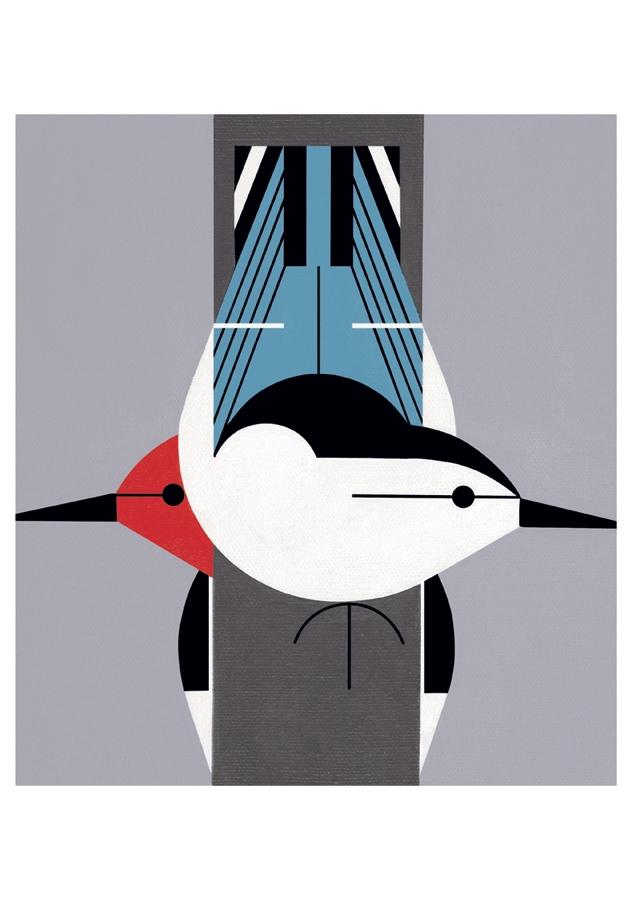 CHARLEY HARPER: UPSIDE DOWNSIDE NOTECARD