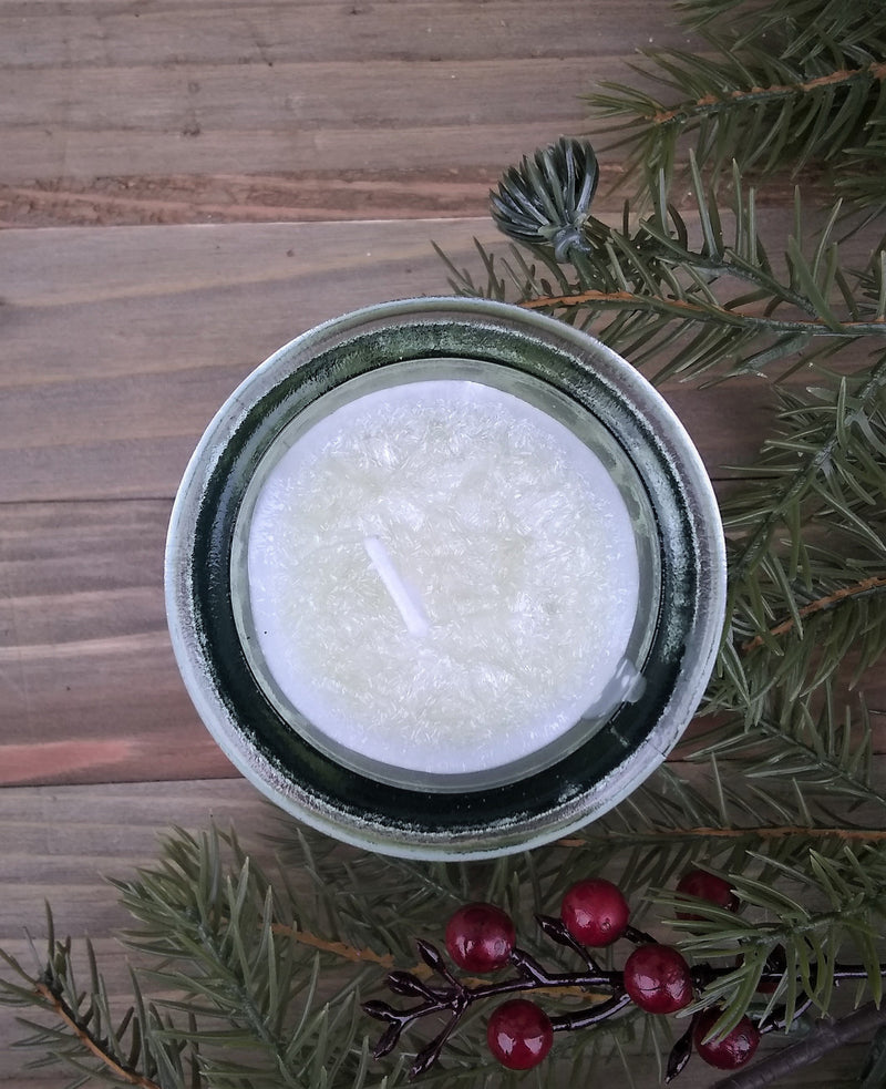 Palm Wax Hand-Poured Jar Candle - Small