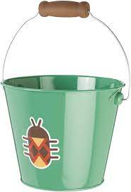 Bee & Beetle Garden: Kids Bucket - Teal