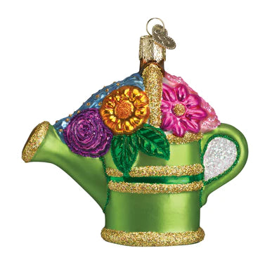 Watering Can Ornament - close up