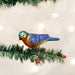 Western Bluebird Ornament on a Christmas Tree