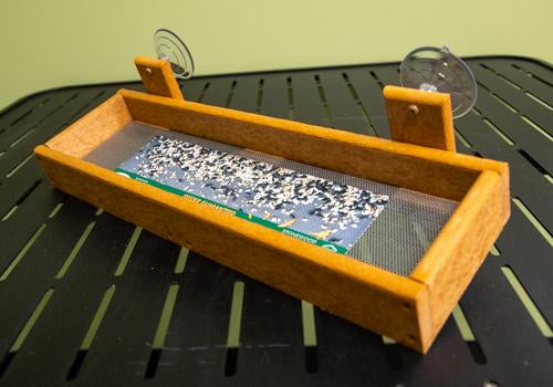 Small Window Mount Tray Feeder