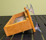 Tan Small Window Mount Tray Feeder