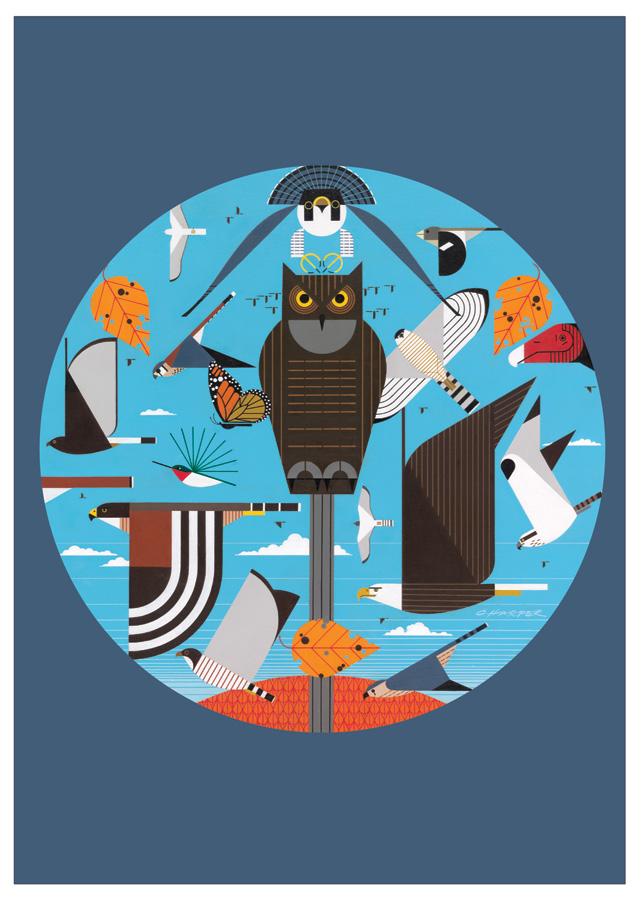 CHARLEY HARPER: WINGS NOTECARD FOLIO