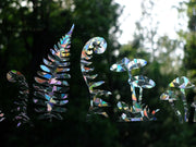 Woodland Mix Window Cling bird Collison 