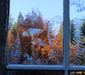 Woodland Mix Window Cling on window