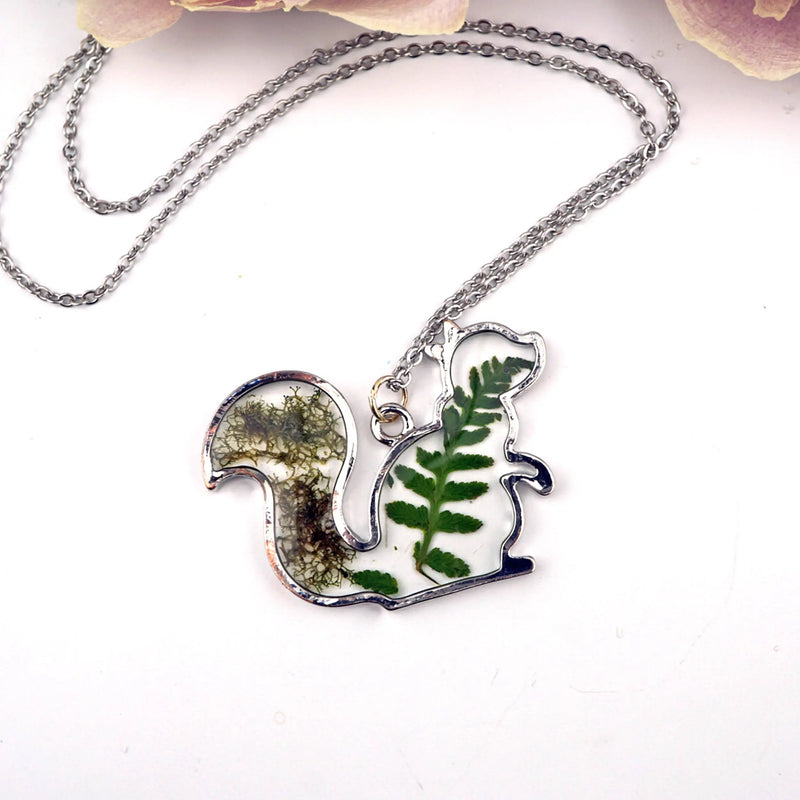 Woodland Squirrel Necklace